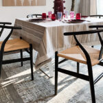 designer dining room rugs