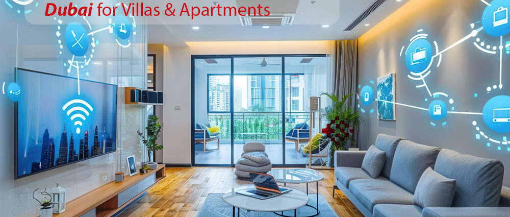 AI powered smart home system for apartments in Dubai