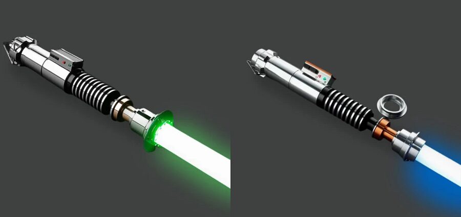 luke's original lightsaber